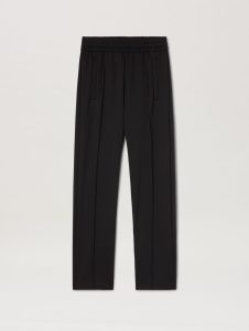BACK CURVED LOGO TRACK PANTS BLACK – OFF