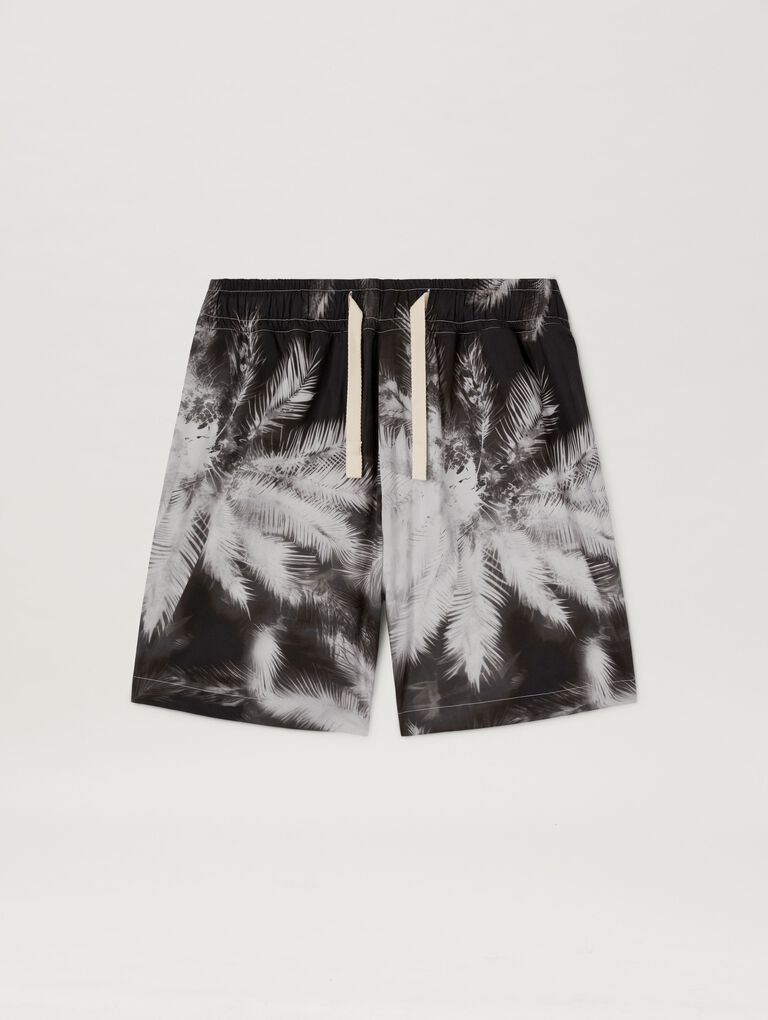 BLACK BLUEPRINT PALMS SHORTS BLACK BLUEPRINT PALMS SHORTS