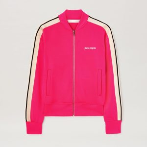 CLASSIC LOGO BOMBER TRACK JKT FUCHSIA –