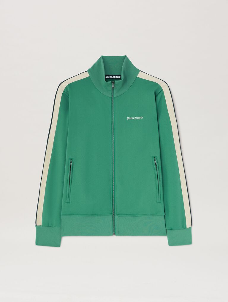 CLASSIC LOGO TRACK JACKET FOREST GREEN CLASSIC LOGO TRACK JACKET FOREST GREEN