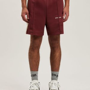 CLASSIC LOGO TRACK SHORTS BURGUNDY – OFF