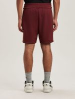 CLASSIC LOGO TRACK SHORTS BURGUNDY – OFF