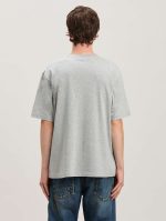 COLLEGE PALM SLIM TEE GREY MELANGE – BLA