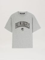 COLLEGE PALM SLIM TEE GREY MELANGE