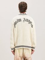CURVED LOGO CABLE SWEATER OFF WHITE – BL
