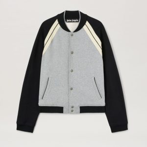 CURVED LOGO TRACK VARSITY GREY MELANGE