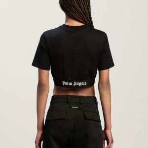 Classic Logo Tape Crop Tee