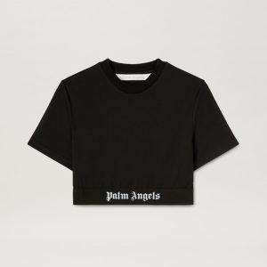 Classic Logo Tape Crop Tee