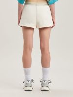 OVAL PALM SWEATSHORTS OFF WHITE – FOREST