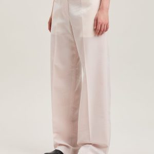 PALMS JACQUARD WIDE PANTS SOFT PINK – SO